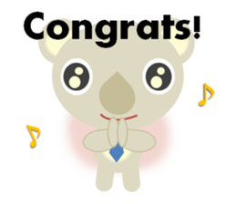 The gentle koala dad(English ver.) sticker #1030621