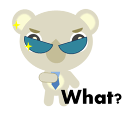 The gentle koala dad(English ver.) sticker #1030627