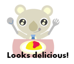 The gentle koala dad(English ver.) sticker #1030632
