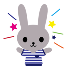 oshare usagi sticker #1030762