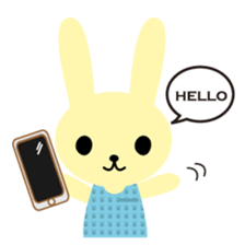 oshare usagi sticker #1030763