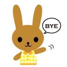 oshare usagi sticker #1030764