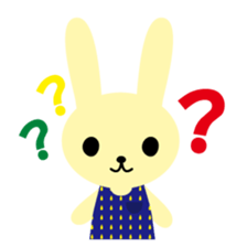 oshare usagi sticker #1030771