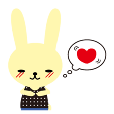 oshare usagi sticker #1030777