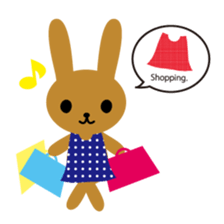 oshare usagi sticker #1030778