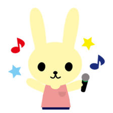 oshare usagi sticker #1030779