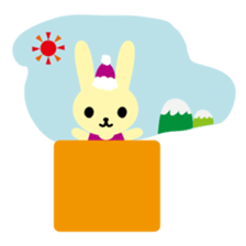 oshare usagi sticker #1030786