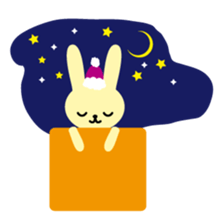 oshare usagi sticker #1030787