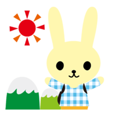 oshare usagi sticker #1030791