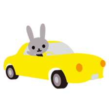 oshare usagi sticker #1030798