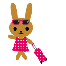 oshare usagi sticker #1030799