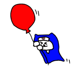 ninja kitty sticker #1031007