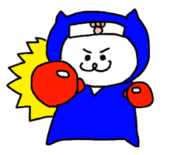 ninja kitty sticker #1031010