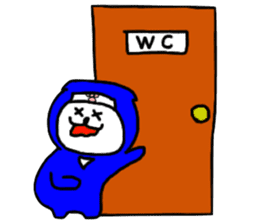 ninja kitty sticker #1031012