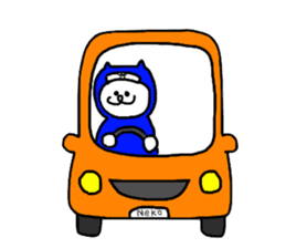 ninja kitty sticker #1031013