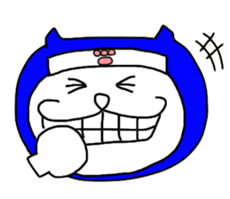 ninja kitty sticker #1031021