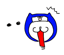 ninja kitty sticker #1031033