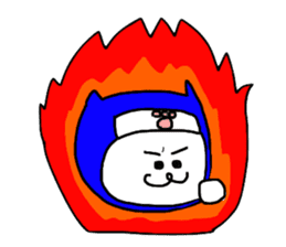 ninja kitty sticker #1031039