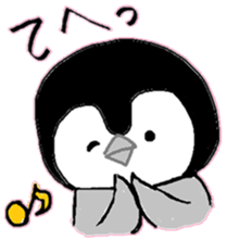 Japanese Affirmative Penguin sticker #1031214