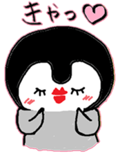 Japanese Affirmative Penguin sticker #1031216
