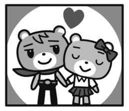Cartoon-style Bears sticker #1031681