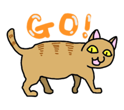 Asian Cat sticker #1031845