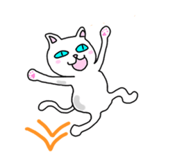 Asian Cat sticker #1031866
