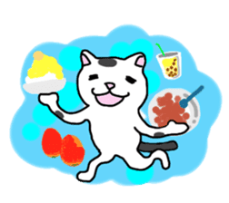 Asian Cat sticker #1031867