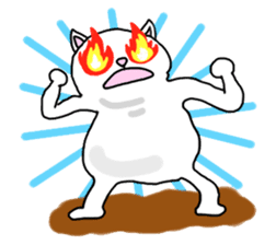 Asian Cat sticker #1031869