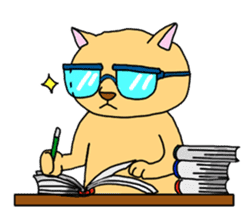 Asian Cat sticker #1031870