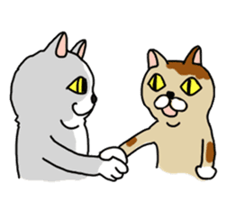 Asian Cat sticker #1031871