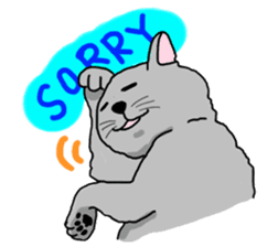 Asian Cat sticker #1031875