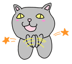 Asian Cat sticker #1031878