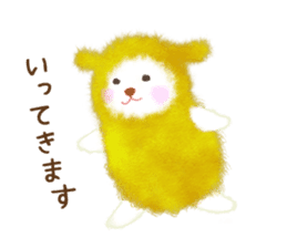 Fluffy creatures ANIMAL version sticker #1032010