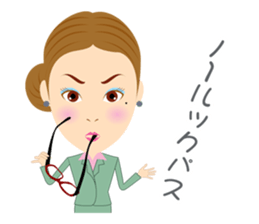 SHE'S IN A BAD MOOD sticker #1032285