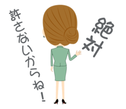 SHE'S IN A BAD MOOD sticker #1032291