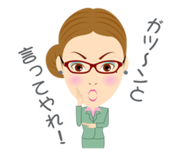 SHE'S IN A BAD MOOD sticker #1032301