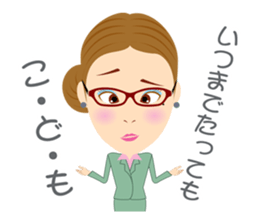 SHE'S IN A BAD MOOD sticker #1032303