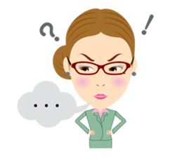 SHE'S IN A BAD MOOD sticker #1032317