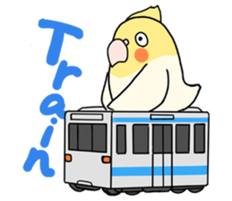 Cockatiel Sticker1 sticker #1032862