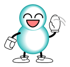 Snowman Sticker sticker #1032922