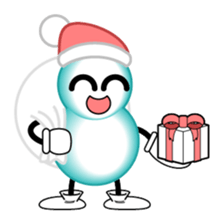 Snowman Sticker sticker #1032947