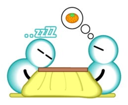 Snowman Sticker sticker #1032948