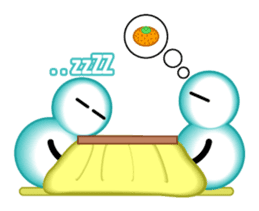 Snowman Sticker sticker #1032948