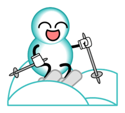 Snowman Sticker sticker #1032953