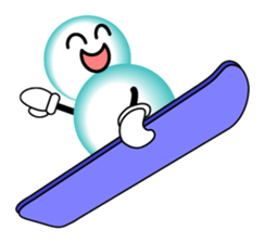 Snowman Sticker sticker #1032954