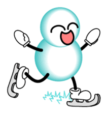 Snowman Sticker sticker #1032955