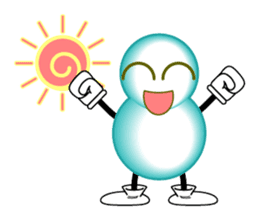 Snowman Sticker sticker #1032958