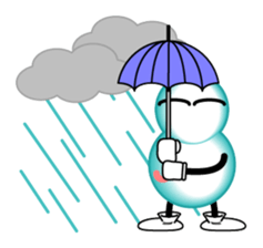 Snowman Sticker sticker #1032960