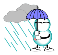 Snowman Sticker sticker #1032960